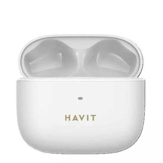 Casti Wireless Havit TW958 Pro True Wireless, ANC+ENC, 40mAh, 20 Hz-20 kHz, Versiunea Bluetooth 5.3, IPX5, Bej