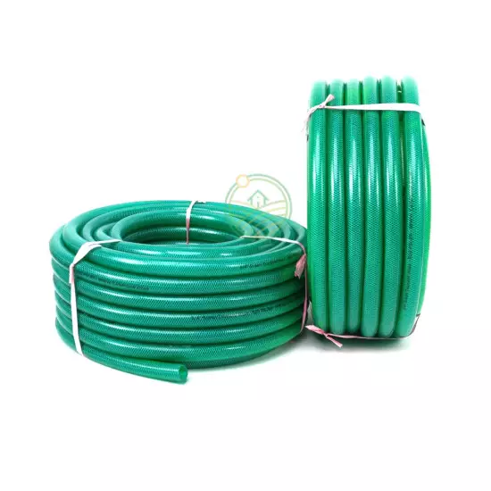 Furtun Gradina 3/4 x 30 m, PVC, 6-25 bari, Verde, Premium