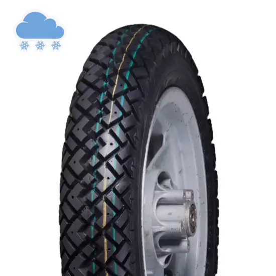 Cauciuc moto, 300-10 VRM-346, Tubeless 42J, SNOW, Vee Rubber