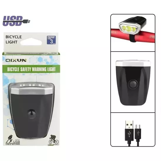 Far pentru bicicleta cu USB, QX-Q05