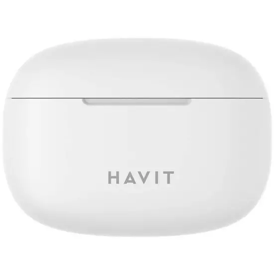 Casti Wireless Havit TW967 True Wireless, 40mAh, IPX4, Control Tactil, 20 Hz-20 kHz, Bluetooth 5.1, Alb