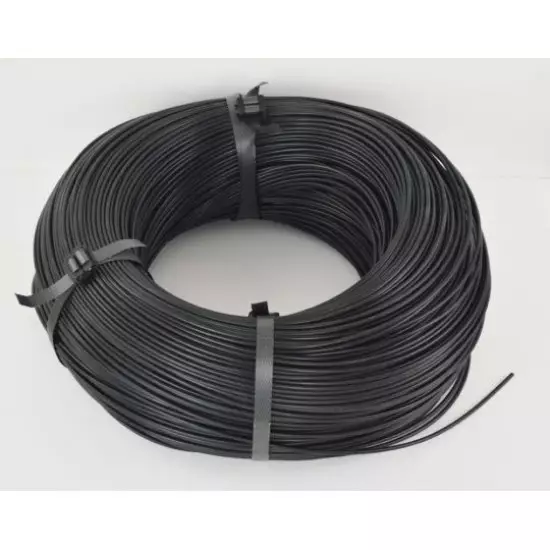 Furtun spaghetti 5mm (microtub), 250 m, negru